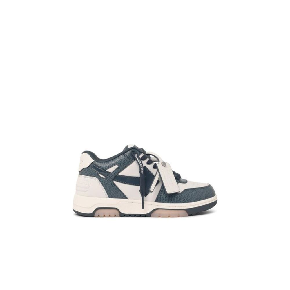 Off-White 'Out Of Office' White And Blue Leather Sneakers Men